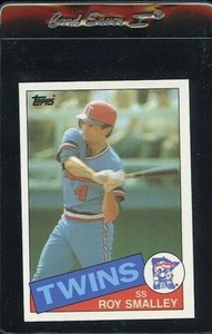 1985 TOPPS TRADED TIFFANY #108T ROY SMALLEY MINNESOTA TWINS 