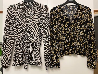 Zara Dorthy Perkins Blouses Size 12 Bundle X2 - Image 1 of 4