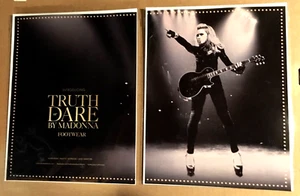 2012 Madonna Truth Or Dare Schuhe Schuhe 2-seitige DRUCKANZEIGE Werbung - Bild 1 von 1