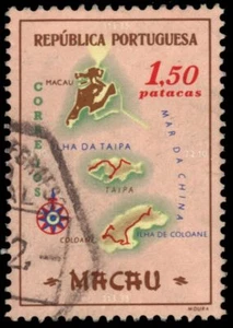 MACAU 390 - Colonial Map Issue (pb24913) - Picture 1 of 1