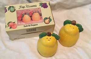 Loomco 1992 LEMONS SALT & PEPPER SHAKERS Read Description - Picture 1 of 8
