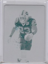 2010 Donruss Elite Printing Plates Cyan #11 Marshawn Lynch #1/1 050-K