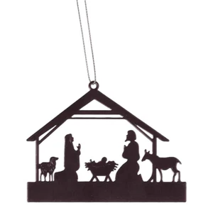 Ornament With Nativity Scene - Picture 1 of 1