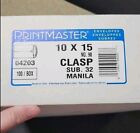 Printmaster+10x15+Clasp+Manila+Folders