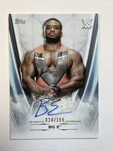 Big E 2020 Topps WWE Undisputed On Card Auto 024/199 - Picture 1 of 2