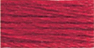 DMC Satin Floss 8.7yd-Bright Red - 6 Pack - Picture 1 of 1