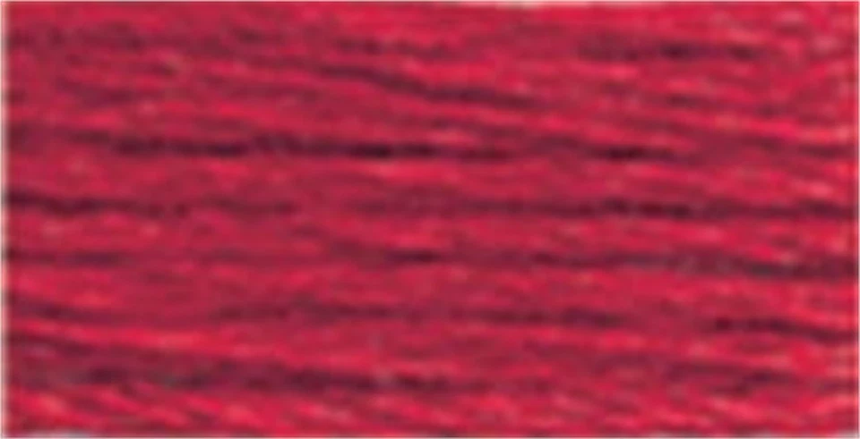 DMC Satin Floss 8.7yd-Bright Red - 6 Pack - Image 1 of 1