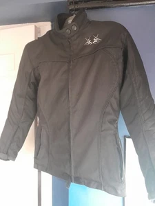 J&S Motorbike Jacket Armoured Size Medium Black - Picture 1 of 7