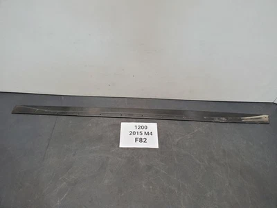 ✅ PARA BMW F82 M3 M4 15-20 Extensión Panel basculante Lado Izquierdo Derecho Fibra de Carbono Foto 1 de 4