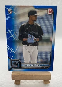 2022 Bowman Blue Border /150 Edward Cabrera #78 Rookie RC - Picture 1 of 2