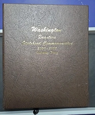 2004-2008 US Statehood Quarters (100 Coins) Including Proofs In Dansco Album - Image 1 of 4