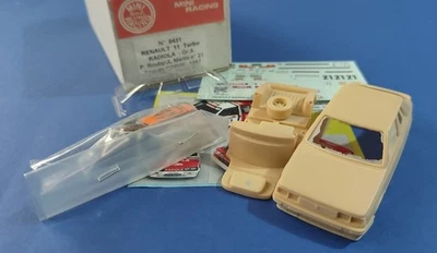 .Kit Renault 11 Turbo Gr.A Radiola #21 Tour de corse 1987 - Mini Racing kit 1/43 - Photo 1/4