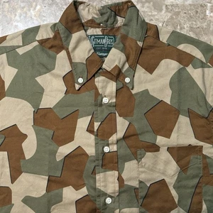 Gitman Bros Vintage Shirt Mens Medium Camo Short Sleeve Button Down USA Cotton - Picture 1 of 9