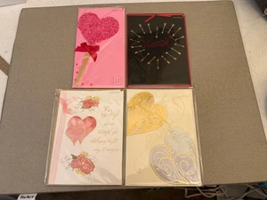 4 Papyrus Valentine’s Day Cards - Assorted Lot - Brand New ! - Picture 1 of 2