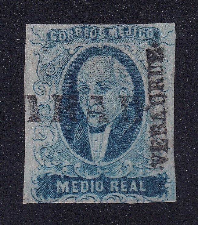 udn85 墨西哥 1856 Veracruz Sc#1 Mc#1l — 第 1/1 张图片