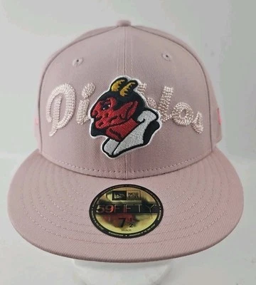 Sombrero New Era 59FIFTY 7 1/2 Ajustado Diablos Rojos Del México D.F Auténtico 5950 LMB Foto 1 de 4