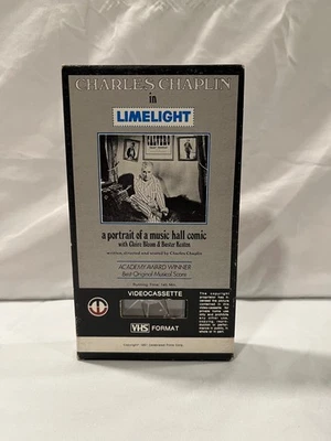 Charlie Chaplin: Limelight VHS Part 2 1978 (Magnetic Video) - Image 1 of 4
