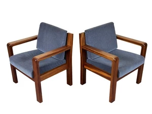 2x 60er 70er Jahre Teak Sessel Easy Chair Loungechair Danish Modern Design 70s - Bild 1 von 18