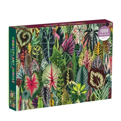 Planta de interior Jungla 1000 piezas Galison Puzzle 27 x 20 pulgadas Juego familiar/Autojuego Foto 1 de 4