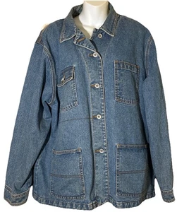 Chaqueta de Granero Denim The Territory Ahead con Forro Extraíble de Mezcla de Lana - XL - Imagen 1 de 13