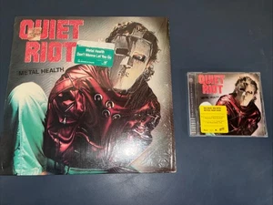 Quiet Riot Metal Health Pasha FZ 38443(Shrink-Hype Sticker)Bonus Remastered CD! - Picture 1 of 4