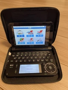 Sharp PW-G5300 Electronic Dictionary Color LCD Japanese Translator Case Include - Picture 1 of 2