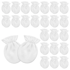 24 Paar Frühchen Baby Fäustlinge kein Kratzer Baumwollhandschuhe Frühchen Baby Mädchen Mi... - Bild 1 von 6