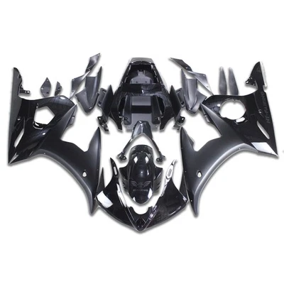 US Black Bodywork Fairing for Yamaha 2003-2005&06-09 R6S YZF R6 a009 - Image 1 of 4