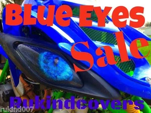  BLUE EYE HEAD LIGHT HEADLIGHT COVERS YFZ450 YFZ450X YFZ RAPTOR 250 350 700 YFM  - Bild 1 von 11