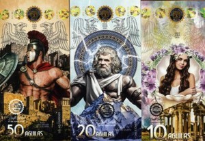 POLYMER SET, El Club De La Moneda 10;20;50 Aguilas 2020 > Mythology