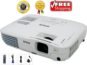 Epson EX3200 3LCD Projector Portable 2600 Lumens HD HDMI-Adapter w/Bundle - Picture 1 of 10