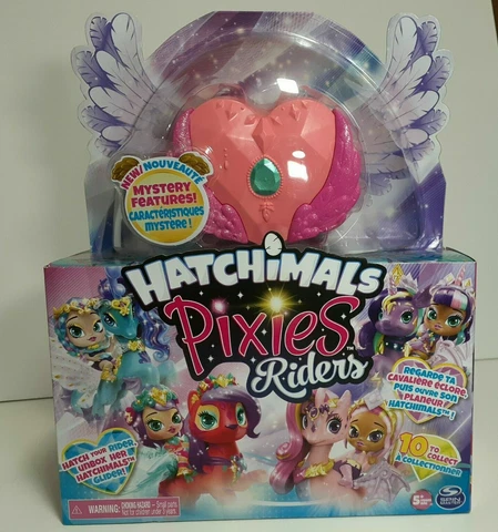 Hatchimals Pixies Riders Hatchimals Radiant Roxy & Tigrette Glider  - NEW Cover