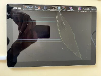 Asus Zenpad 10 P028 P00C 16GB Wi-Fi Android Tablet Faulty - Image 1 of 2