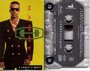MC Hammer 2 Legit 2 Quit 1991 Cassette Tape Single Rap Hiphop R&B - Picture 1 of 2