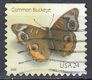 USA gestempelt Schmetterling Falter Nordamerikanisches Pfauenauge 2006 / 14213 - Bild 1 von 1
