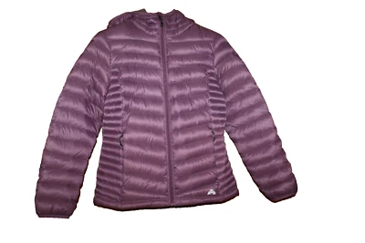 EMS Mujer Puffer Paquete de Plumas Chaqueta con Capucha Esquí Nieve Repelente al Agua - M Foto 1 de 4