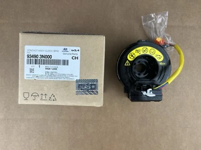 Conjunto de contacto interruptor de resorte de reloj genuino Hyundai Equus 2011-2012-2013 NUEVO Foto 1 de 3