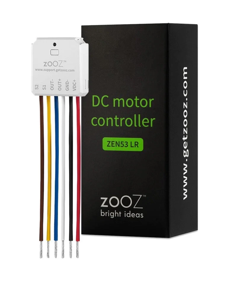 Zooz Z-wave DC Motor Controller ZEN53 EU 700 Series S2 Great For DIY Smart Home - Image 1 of 4