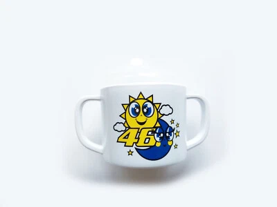 Valentino Rossi VR46 Baby Cup Tasse Becher Trinkbecher Sun & Moon ab 12 Monaten