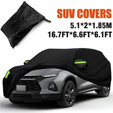 For SUV Full Car Cover Outdoor Sun Dust Scratch Rain Snow Waterproof All Weather