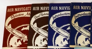 WWII Air Navigation  Parts 1,2,3,5  Flight Preparation Training Series Set 1943 - Picture 1 of 14