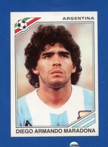 FIGURINA CALCIATORI PANINI MEXICO 86 DIEGO ARMANDO MARADONA N°84 REC/RECOVERED - Picture 1 of 1