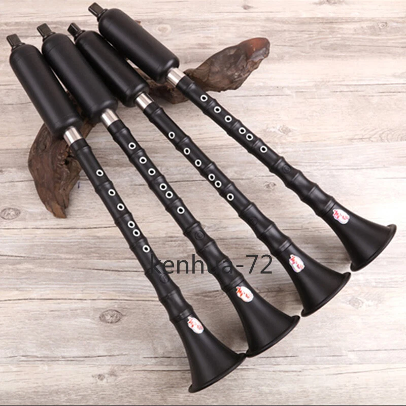 Instrumento musical chino flauta Bawu instrumento de viento de gran volumen Foto 1 de 4