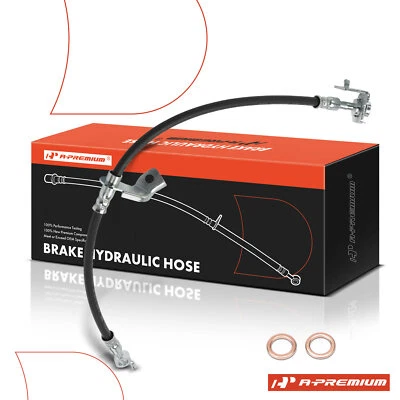 Manguera hidráulica de freno delantero izquierdo A-Premium para Hyundai Kona 2018 2019 2020-2023 Foto 1 de 4