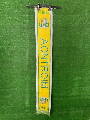 Sciarpa Scarf Bufanda ANTRIM GAA AONTROIM 85 Ultras No Match Worn Camiseta Shirt - Imagen 1 de 4
