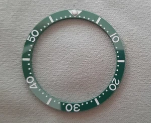 Inserto de bisel de cerámica verde 38 mm para Seiko SKX SRPD Hulk Kermit Mod plano - Imagen 1 de 8
