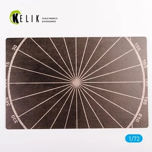 Base acrilica per cerchio di calibrazione bussola modello plastica 1:72 KeliK KS72058 - Foto 1 di 5