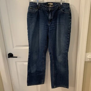Natural Reflections Women's FLANNEL LINED JEANS sz 16 - Picture 1 of 8