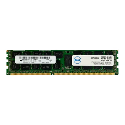 DELL SNPP9RN2C/8G 8GB PC3L-10600R DDR3-1033 2RX4 ECC MEMORY DIMM - Image 1 of 2