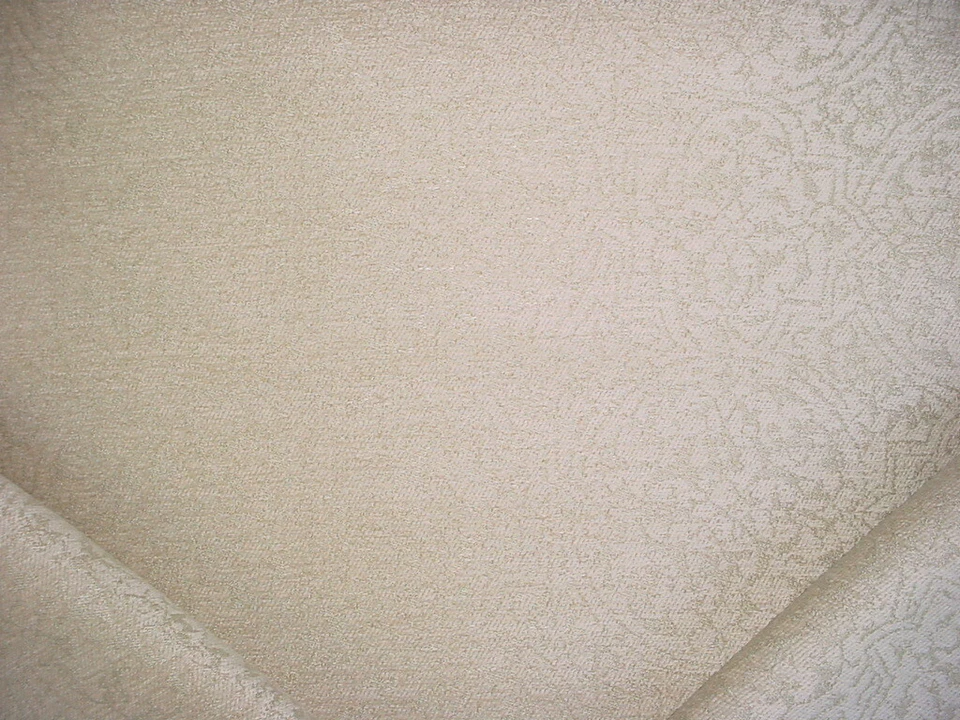 1Y Lee Jofa 2015126 Broglie Oyster Floral Damasco Chenille Tela de Tapicería Foto 1 de 4